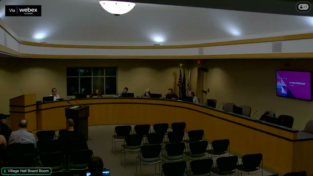 Germantown finance director warns five-year forecast shows budget pressure driven by debt service and limited levy growth