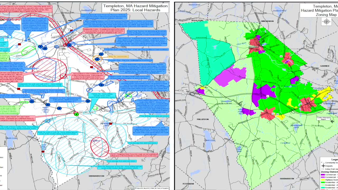 Templeton posts hazard mitigation plan; broadcast highlights drought-driven flash-flood risk