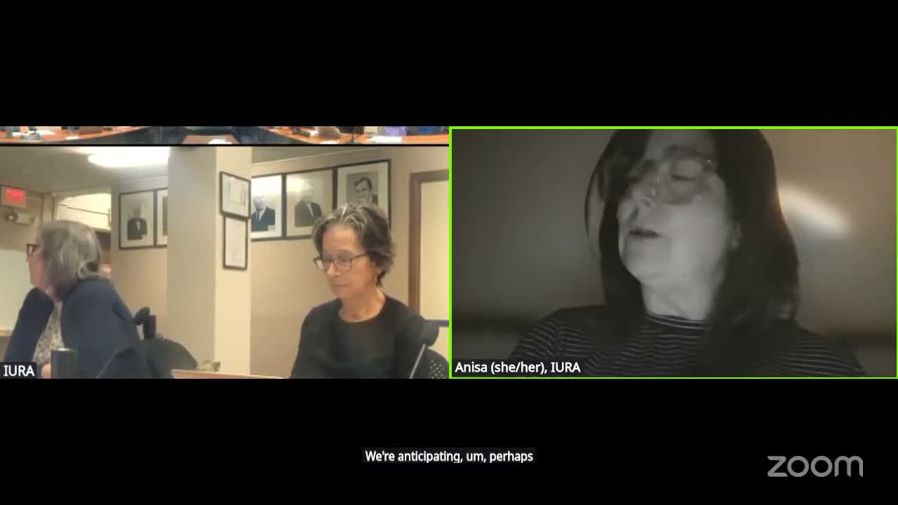 Committee sets 2026 action‑plan schedule; staff warns applicants not to count on federal increases