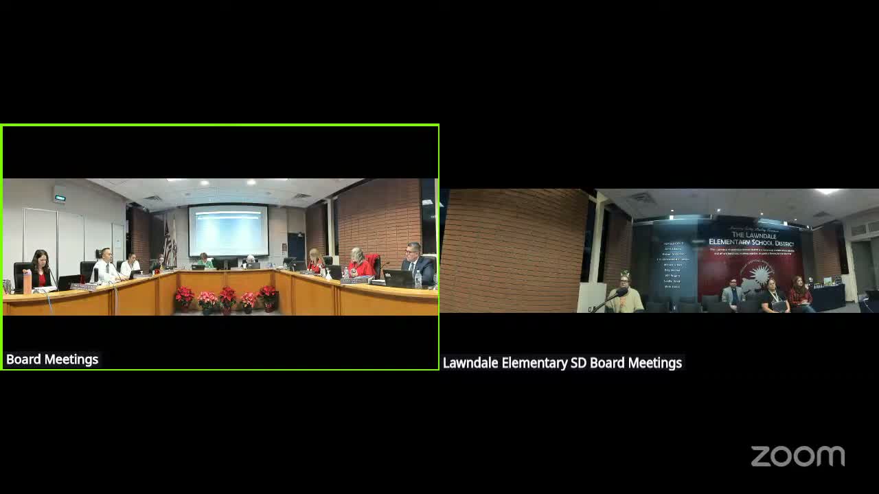 Lawndale Elementary trustees elect Kathy Burrows president, Anne Phillips clerk in unanimous votes