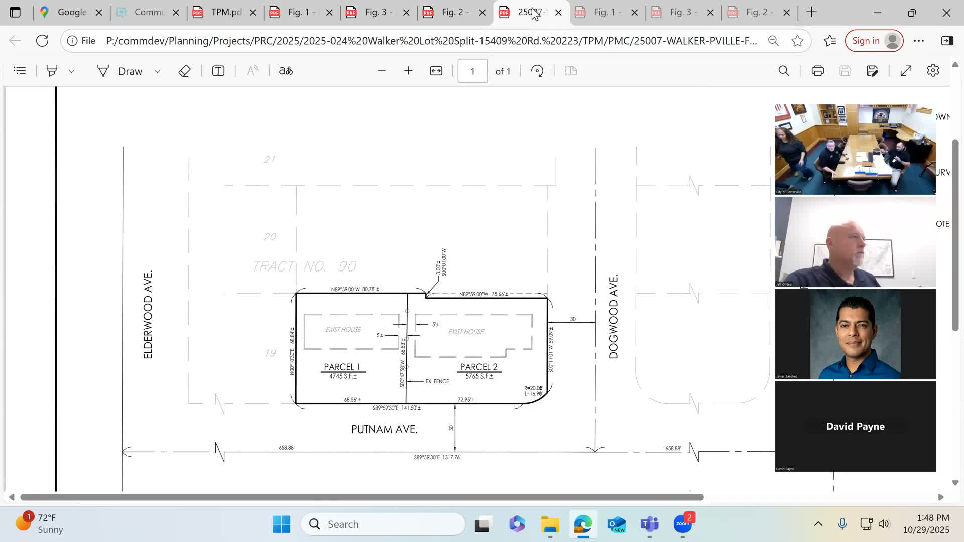 Committee approves two-lot urban lot split at 15409 Road 223