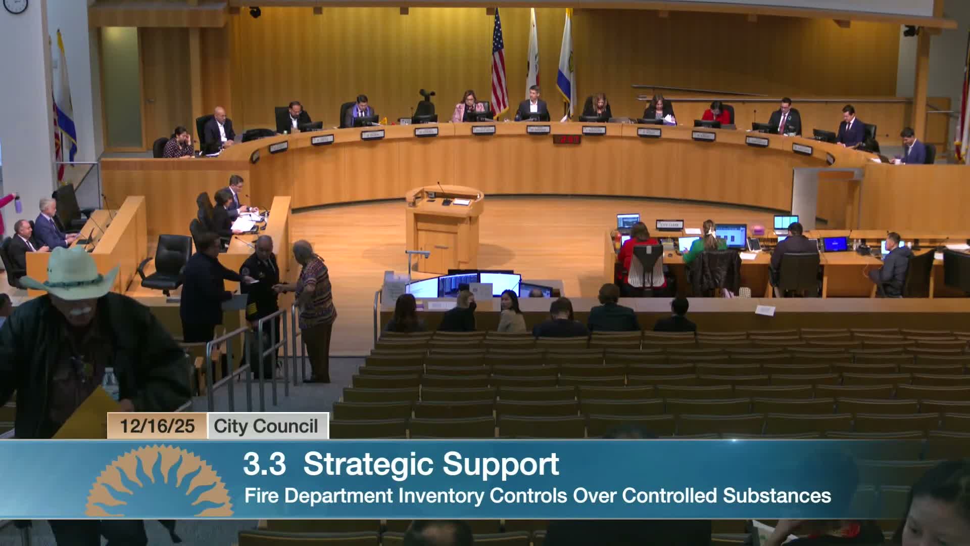 City auditor finds controls sound but recommends clearer policies and segregation of duties for fire-department controlled drugs