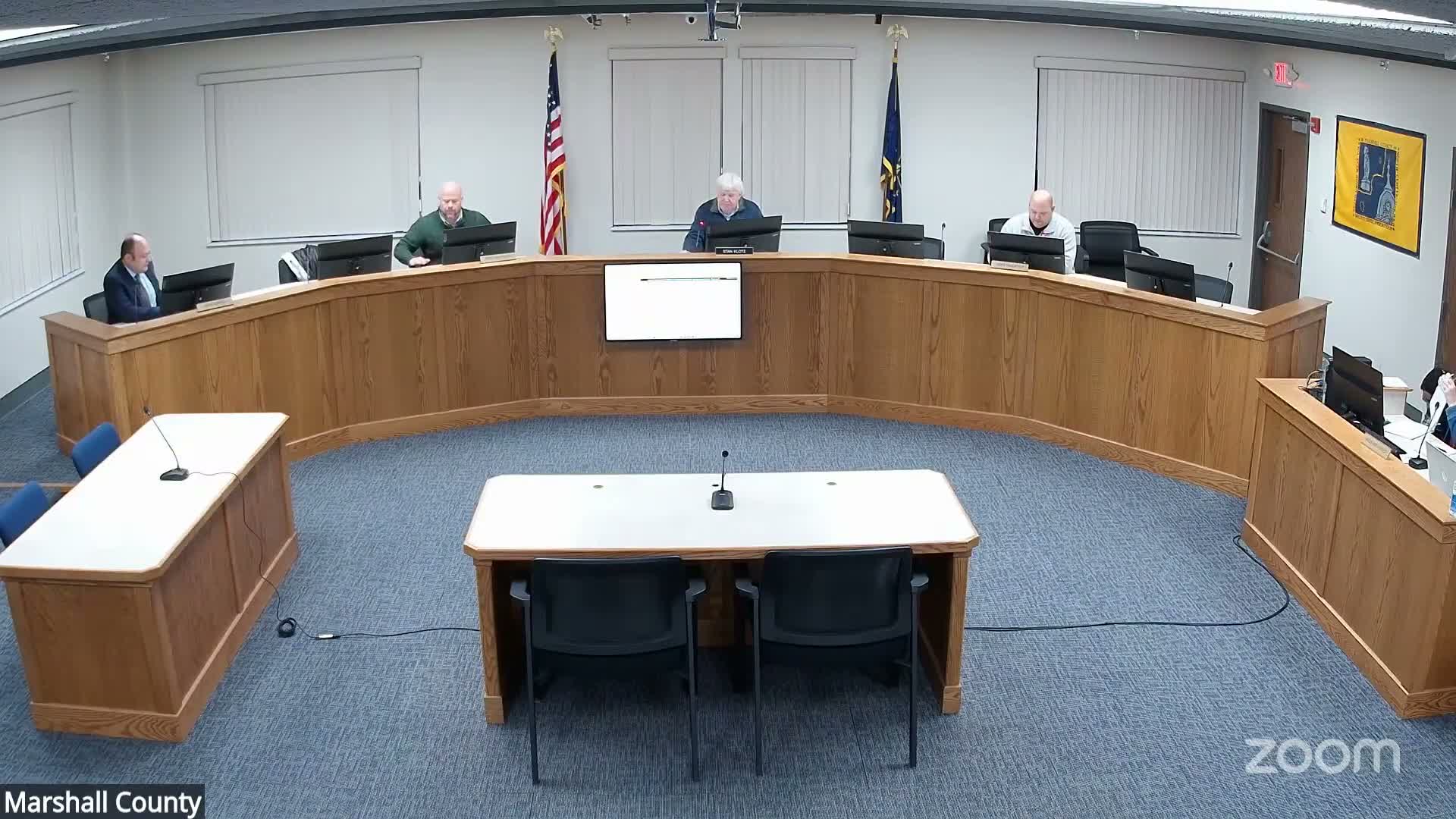 Marshall County adopts resolution 2025-14 to authorize purchase of sewer district bond and participation note