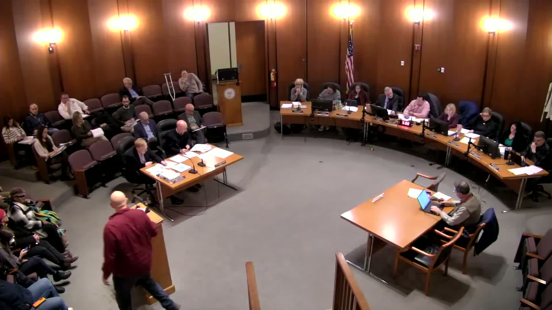 Council approves 2026 general fund after heated debate over firefighter staffing; two members vote no