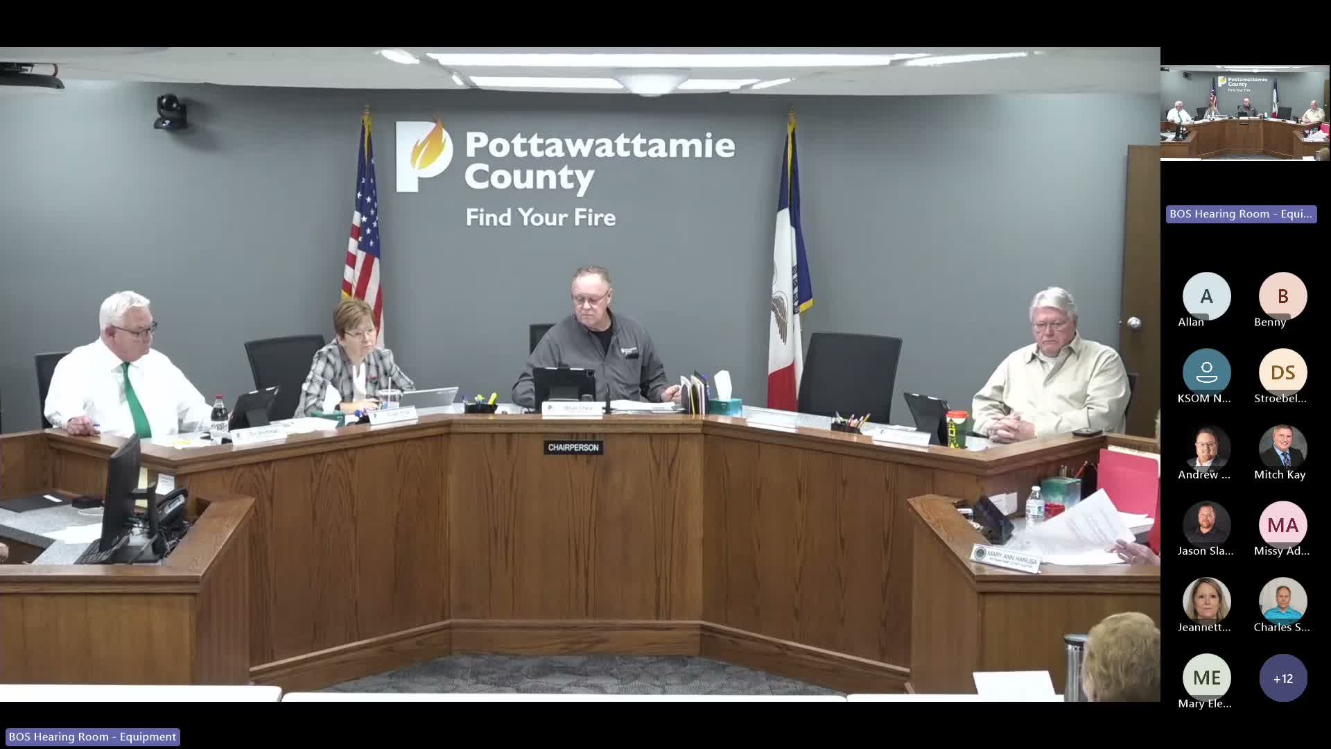 Pottawattamie County sets Jan. 13 hearing, approves fund transfer and contract changes for 9-1-1 Motorola upgrade