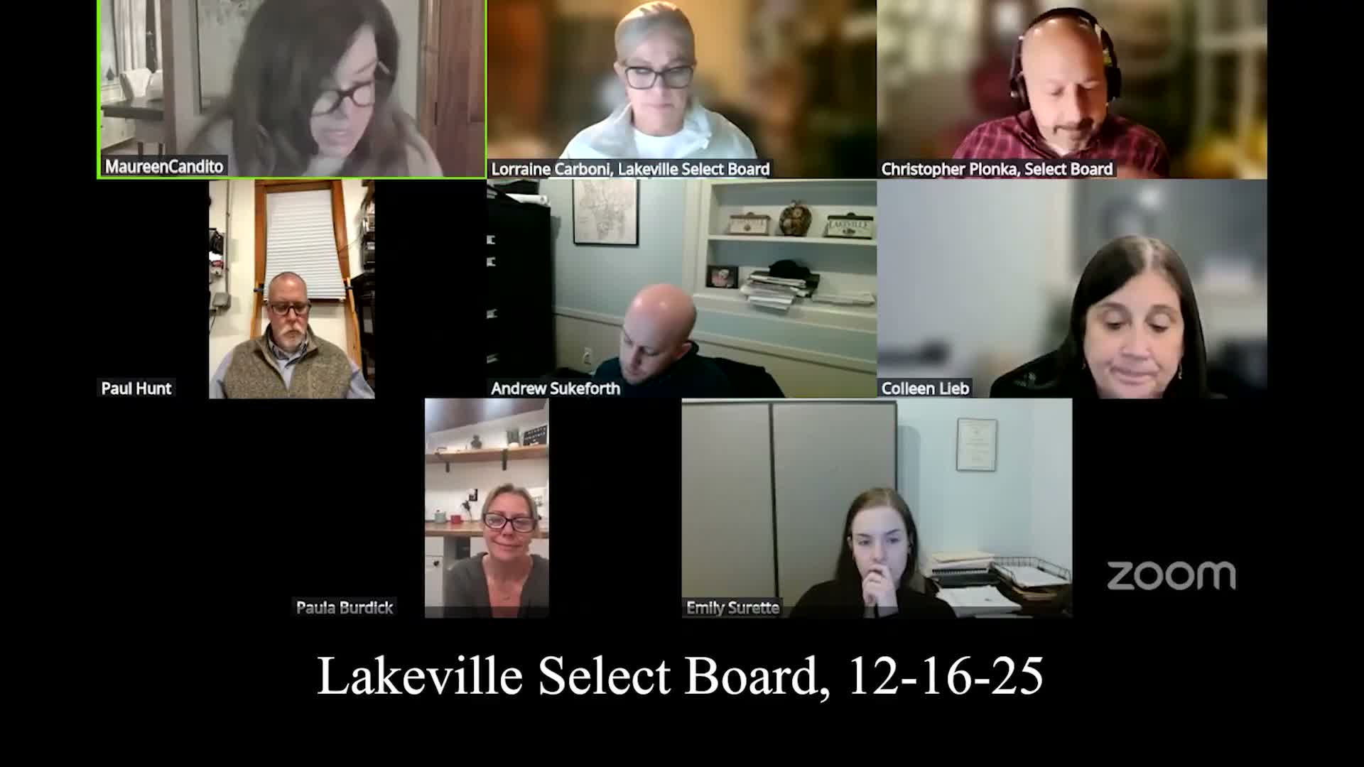 Select Board approves positions for April 6, 2026 town election; nomination papers available Jan. 5