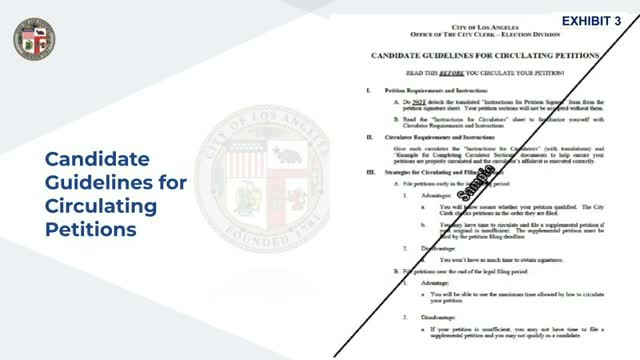 How petition circulators can avoid common errors in Los Angeles filings