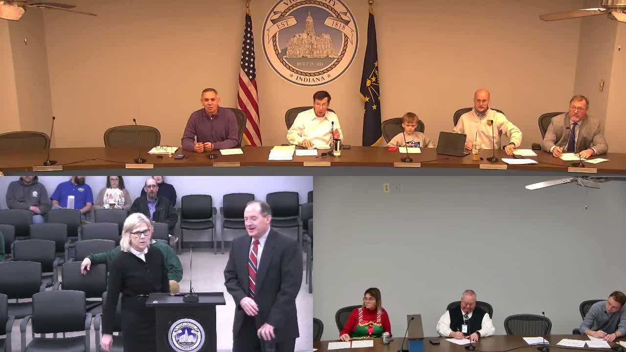 Vigo County commissioners approve claim and payroll dockets, trail vacation, 9-1-1 backup contract and back opioid funding referral