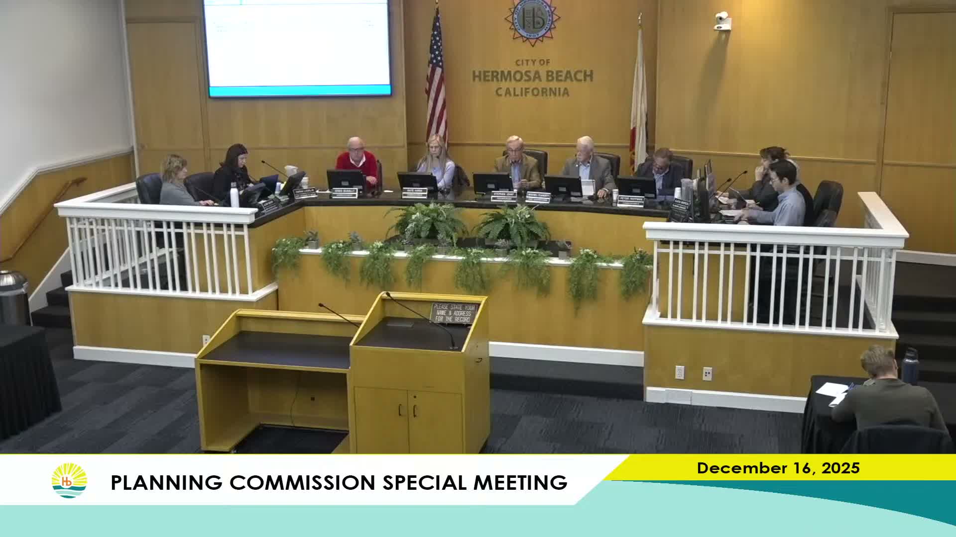 Commission approves remodel and third‑story addition at 901 Hermosa Ave after heated debate over decommissioned space and enforcement
