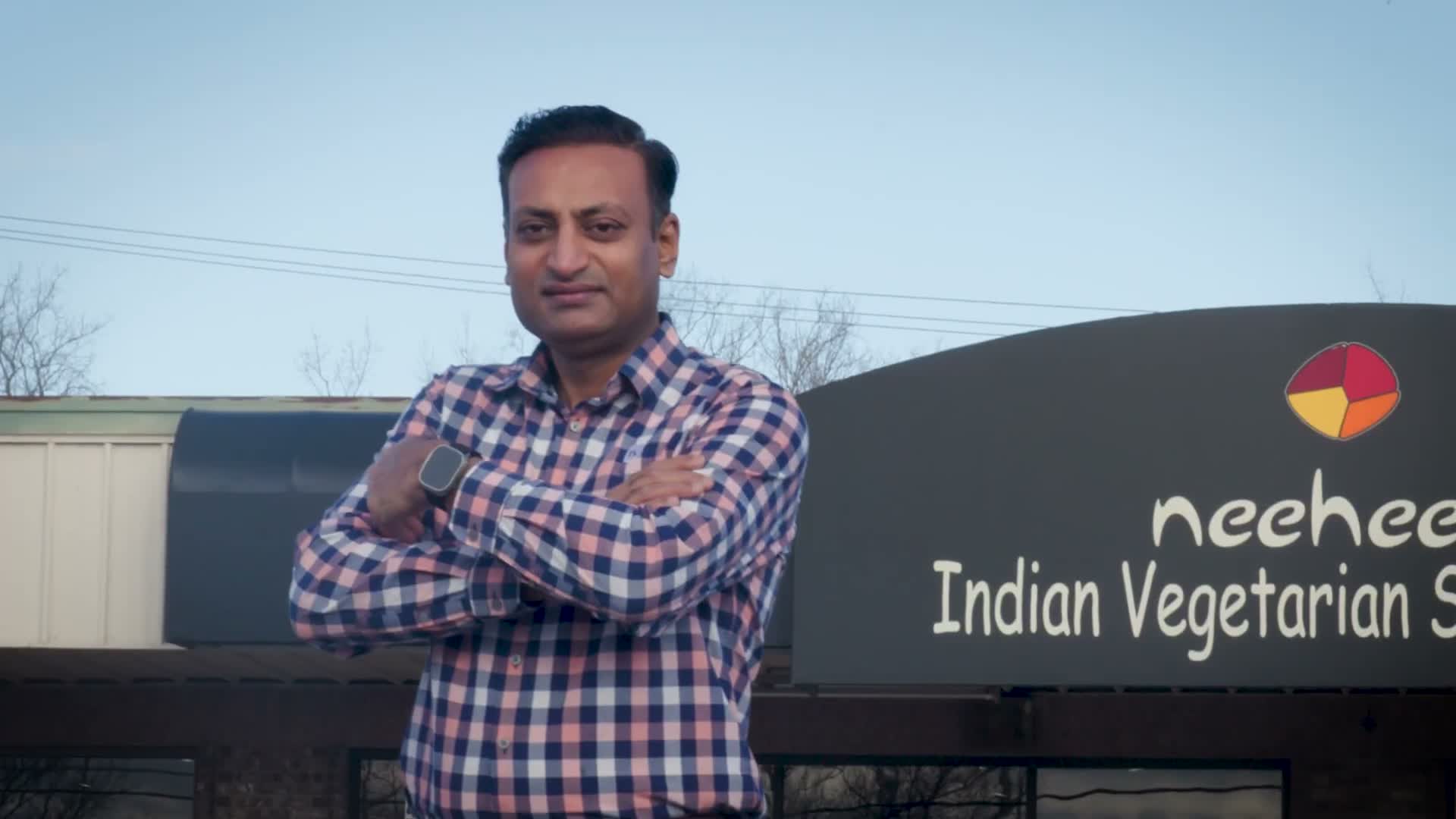 Business pitch about vegetarian restaurant, not civic meeting