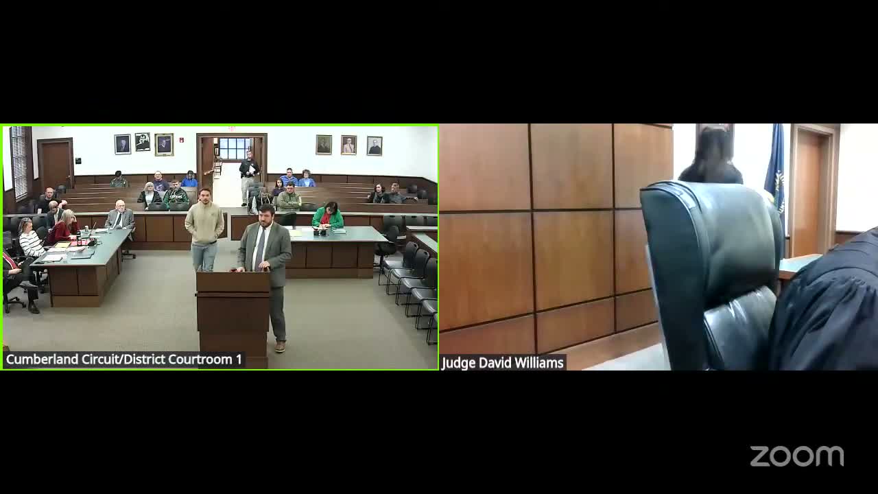 Cumberland County circuit docket: multiple guilty pleas accepted; several defendants placed on probation or specialty court