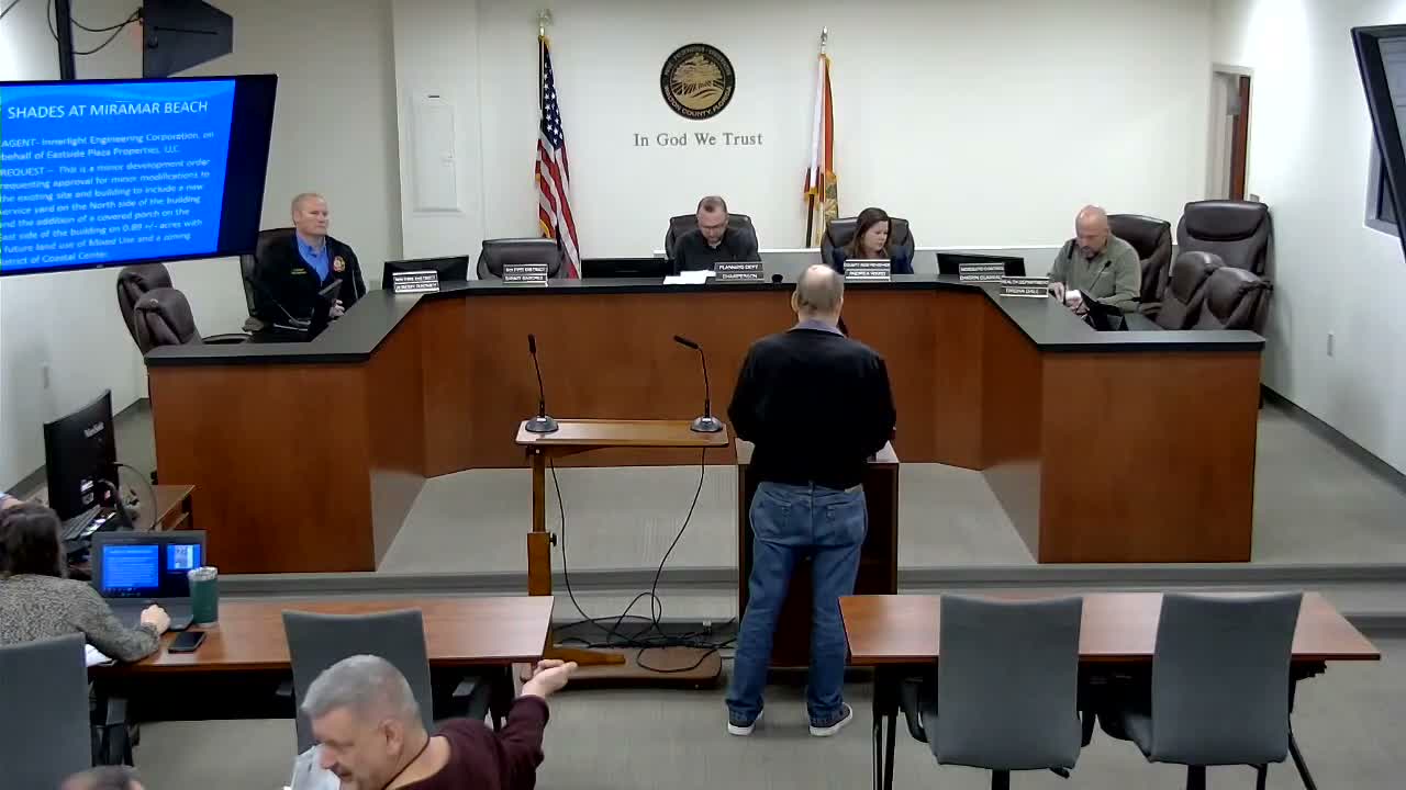 Walton County TRC conditionally approves Shades at Miramar Beach renovation