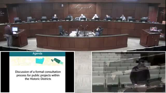 Augusta Historic Preservation Commission approves several COAs, adopts resolution opposing proposed traffic circle