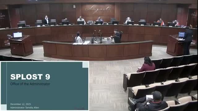 Augusta commissioners narrow SPLOST 9 options, debate roads, juvenile center and jail beds