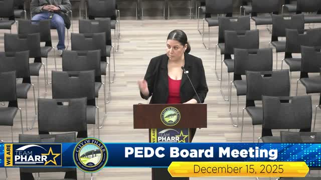 Pharr highlights international outreach; Global Business Hub marks first year