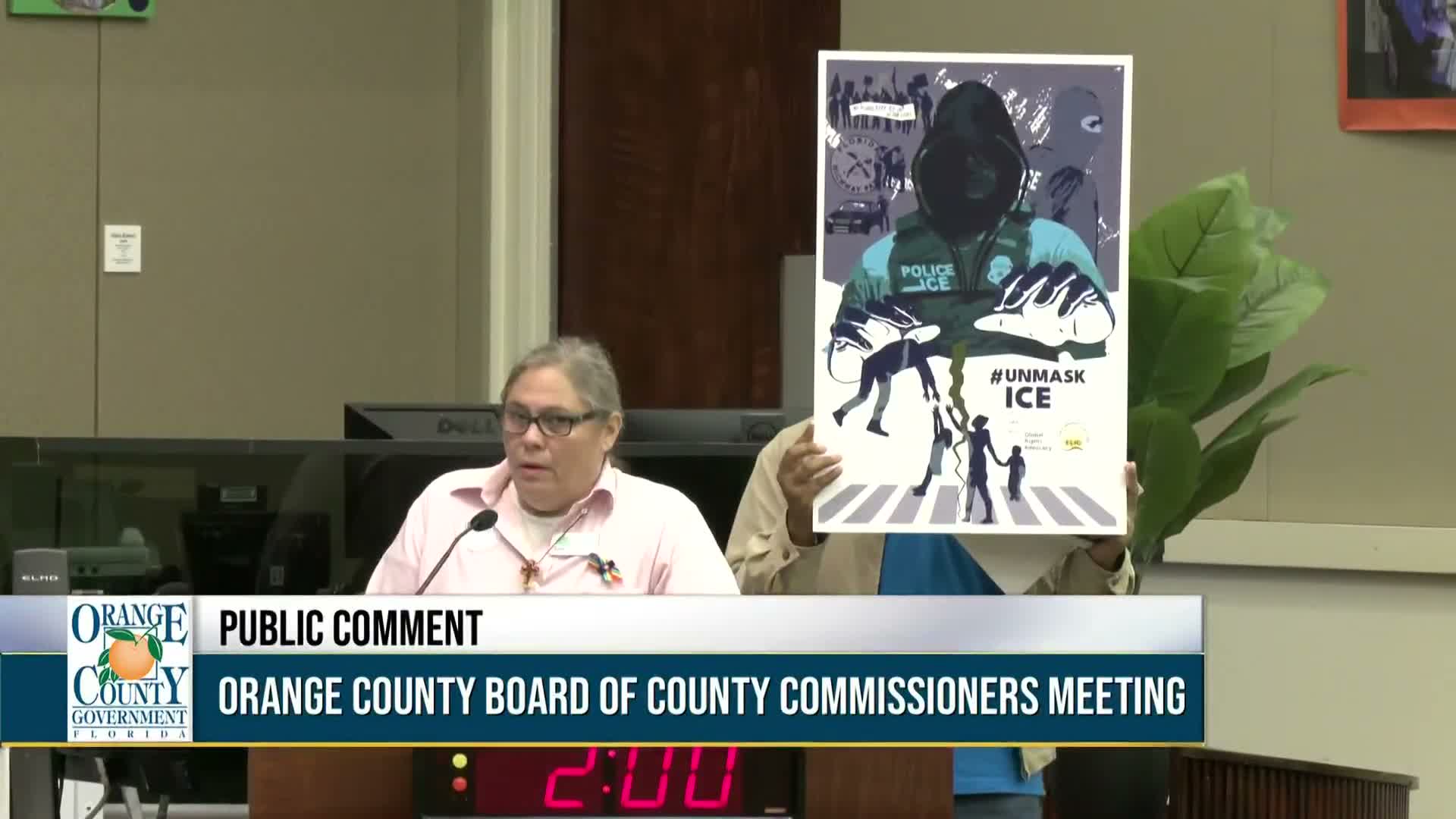 Residents press Orange County on arrests tied to ICE; leaders say county limited to booking and seeking reimbursement