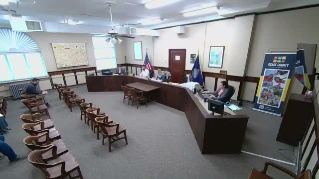 Osage County approves IT statement of work tied to master services agreement