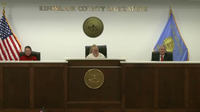 Rensselaer County Legislature honors five local leaders at special meeting