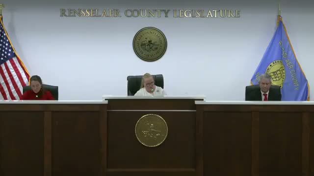 Rensselaer County Legislature adopts routine resolutions, budget amendments and contracts in 18-0 votes