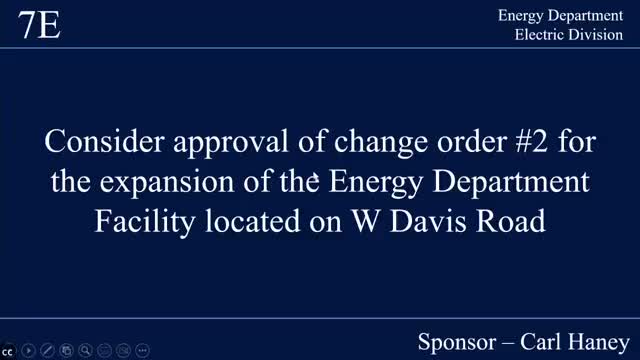 Council approves $2.42 million change order for Cookeville energy facility expansion