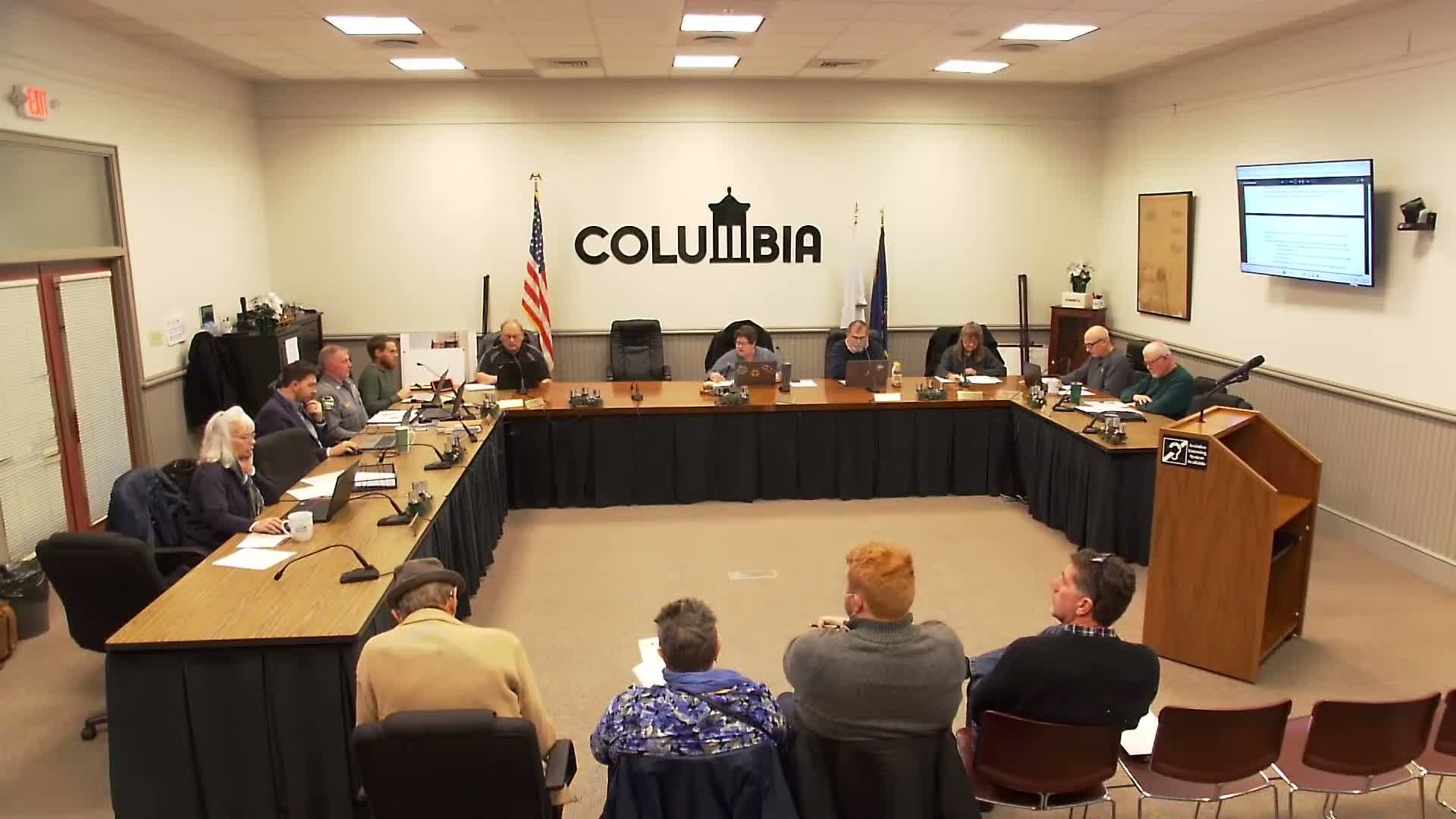 Council hires interim assistant/manager and authorizes new police officer hire