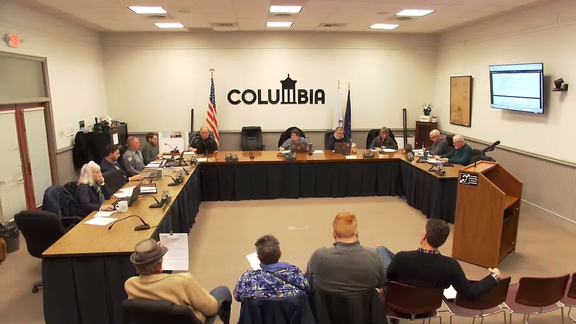 Columbia council approves construction payments, credits and a police-station heating replacement