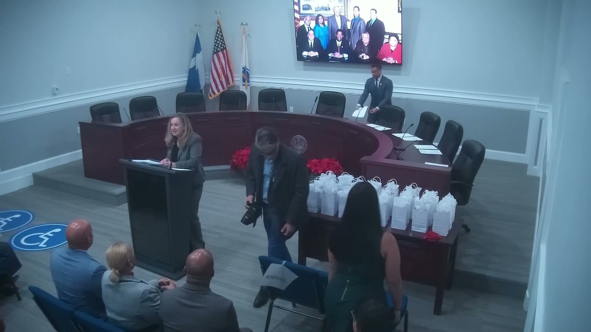 Lawrence reopens William X. Wall Council Chambers after major renovation