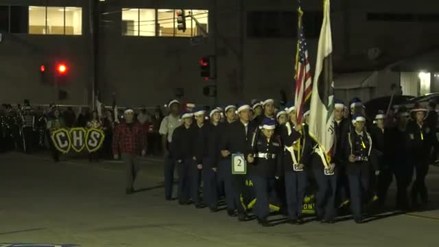 Rialto holiday parade brings marching bands, grand marshal Ricardo Sandoval and tree lighting