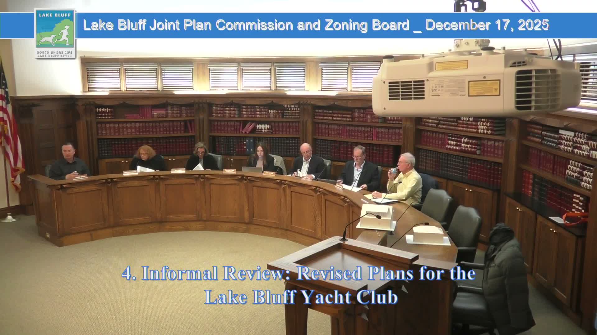 Lake Bluff begins R‑5 zoning modeling; residents warn three‑story concepts could alter downtown character