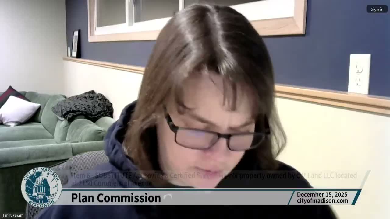 Staff updates Madison Plan Commission on Southeast and Southwest area plans; discussion centers on transit corridors, density and equity