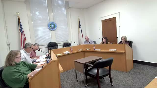 Court considers hire for Precinct 3: motion made to approve Blake Anderson starting Jan. 5, 2026