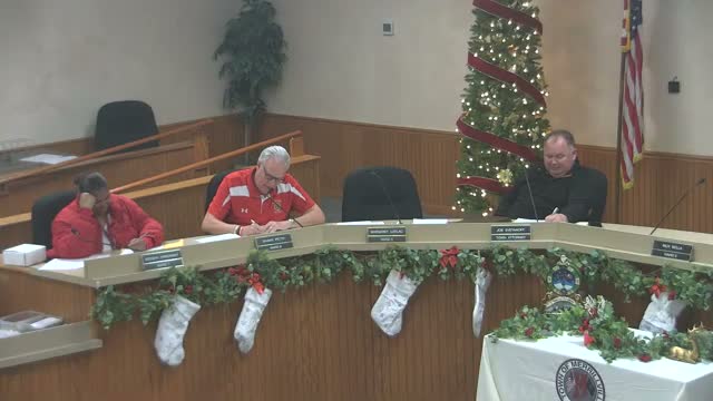 Merriman Redevelopment Commission approves consent agenda at brief Dec. 23 meeting