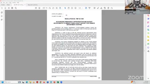 Finance committee approves multiple contracts, juvenile‑detention agreements and budget adjustments