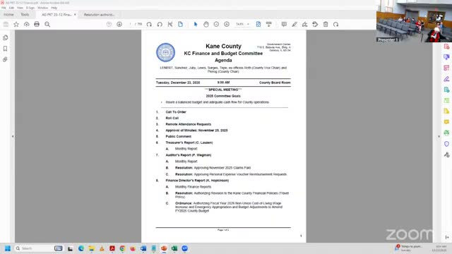 Treasurer reports strong returns, warns of bank‑account fraud and seeks fresh look at tax bill