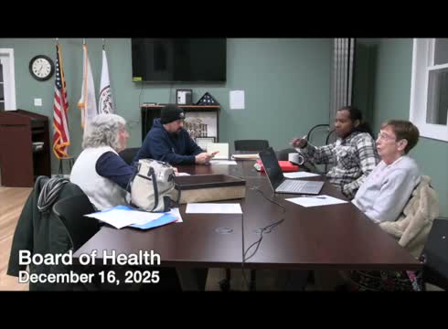 Hubbardston Board of Health defers emergency beaver relocation permit, invites homeowner