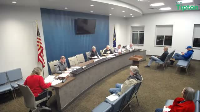 Tipton City council approves year‑end transfers, ordinance and claims; carries over firefighter vacation day
