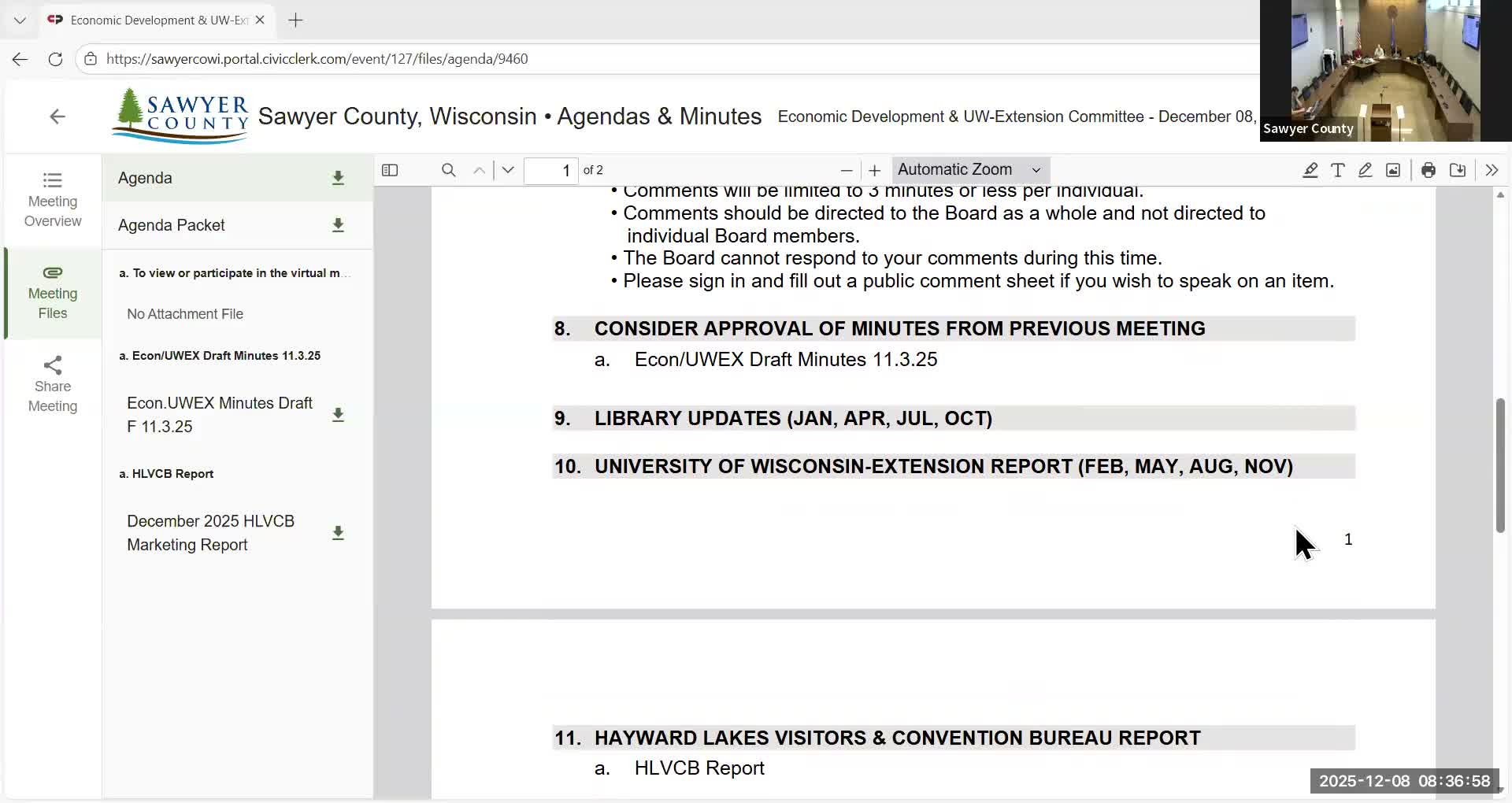 Hayward Lakes bureau compares Sawyer and Vilas counties, urges better room-tax education
