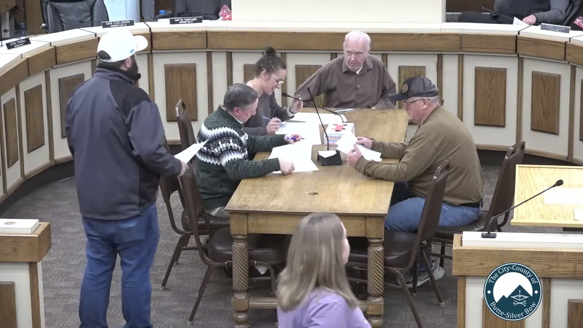 Butte‑Silver Bow commissioners move several resolutions to final reading, adopt ADA plan and approve claims