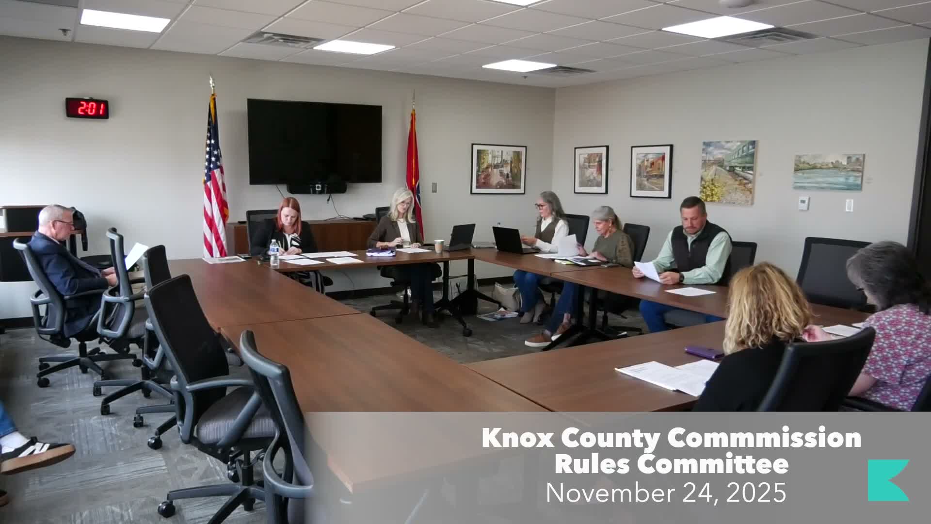 Knox County rules committee recommends new electronic-voting procedures