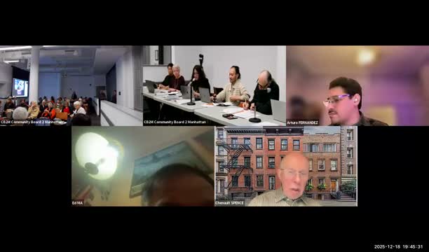 CB2 endorses Canal Street redesign, urges DOT to address sidewalk extensions, vending and deliveries