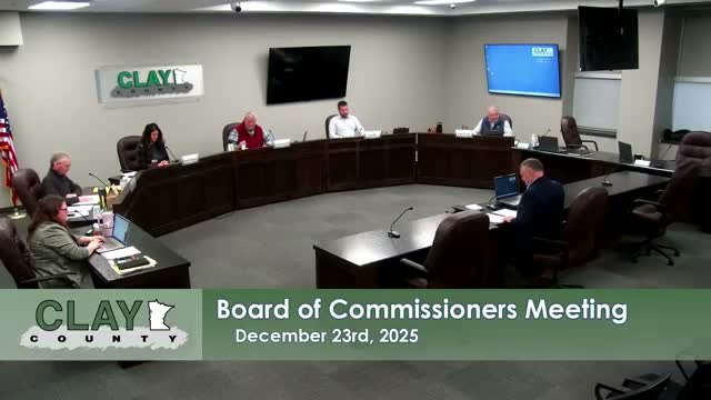 Clay County adopts 2026 budget and sets final levy at 4.35%