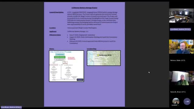 FSEC continues review of Cascade Renewable Transmission application; staff to send land‑use data requests