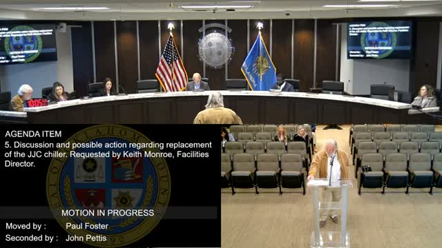 Oklahoma County board rejects high courthouse roof bids; authorizes RFPs for chiller and server-room HVAC