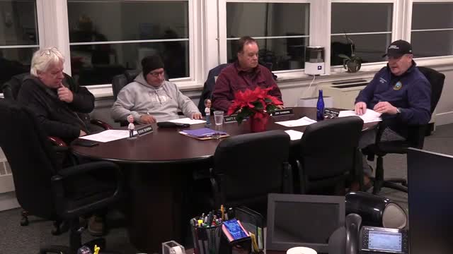 Charlton Board reports all-hazards tabletop complete; describes recent fire, mercury release and truck collision