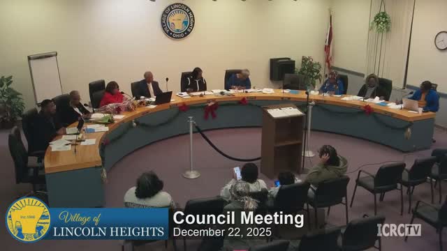 Council approves temporary-appropriation ordinance; several routine motions pass