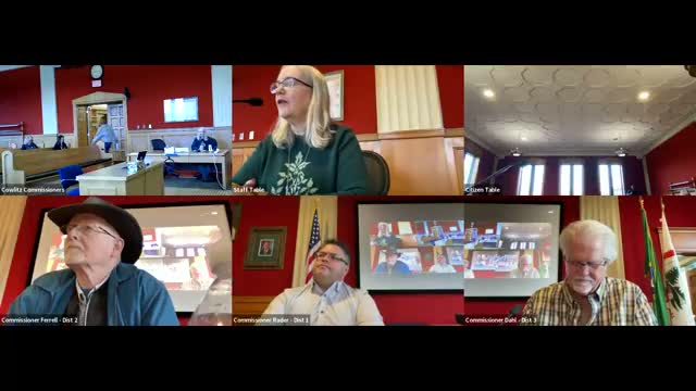 Cowlitz County reports $3.6 million general-fund shortfall but flags accruals that could narrow gap