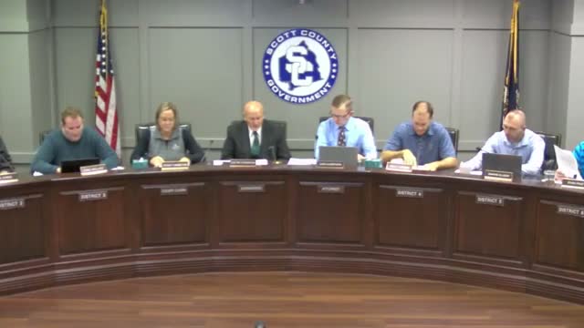 Scott County Fiscal Court: routine approvals, personnel moves and equipment repairs — votes at a glance