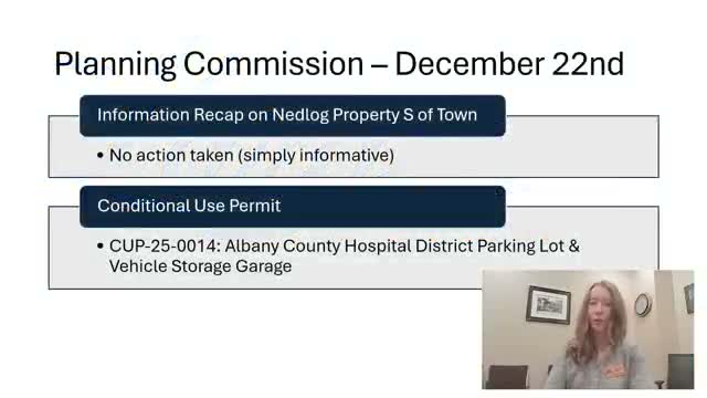 Planning Commission hears update on contamination investigations at former Nedlock property