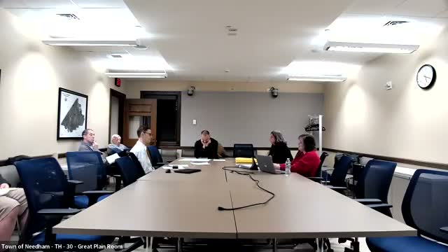 Needham commissioners consider trust‑fund transparency, propose simple grant application and public list