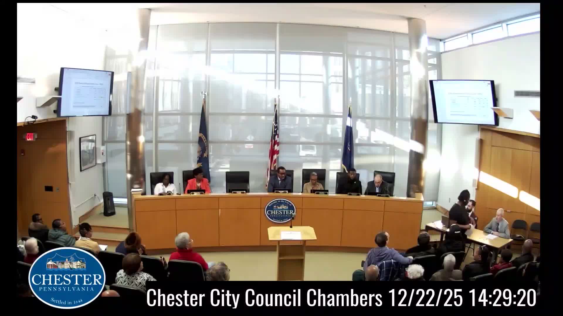 Chester swears in police chaplain and honors local community leaders at year-end meeting